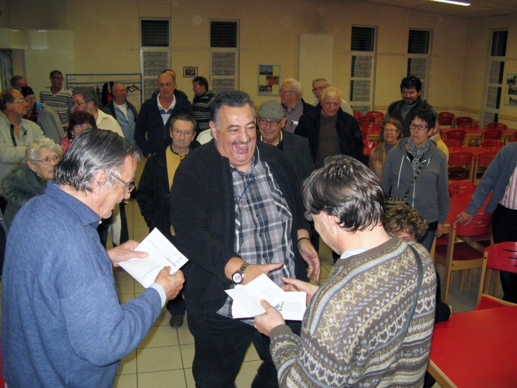 Remise des enveloppes